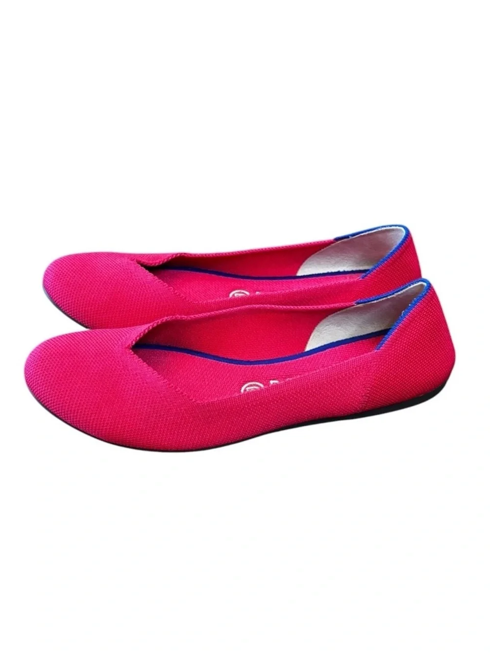 Rothys The Daily Flat Pink Size 6 Washable Slip On Ballet Flats Walking Travel